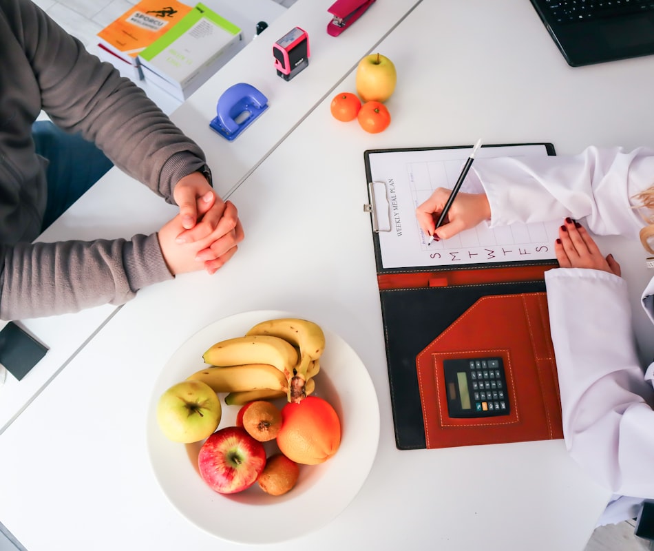 Professional nutrition guidance and healthy lifestyle